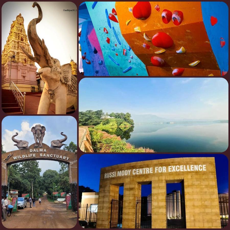 Hotel Chandra Jamshedpur Buitenkant foto